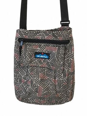 KAVU Women’s Gray Multicolored For Keeps Crossbody Bag